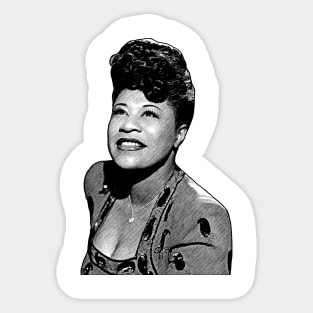 Ella Fitzgerald Classic 90s Sticker